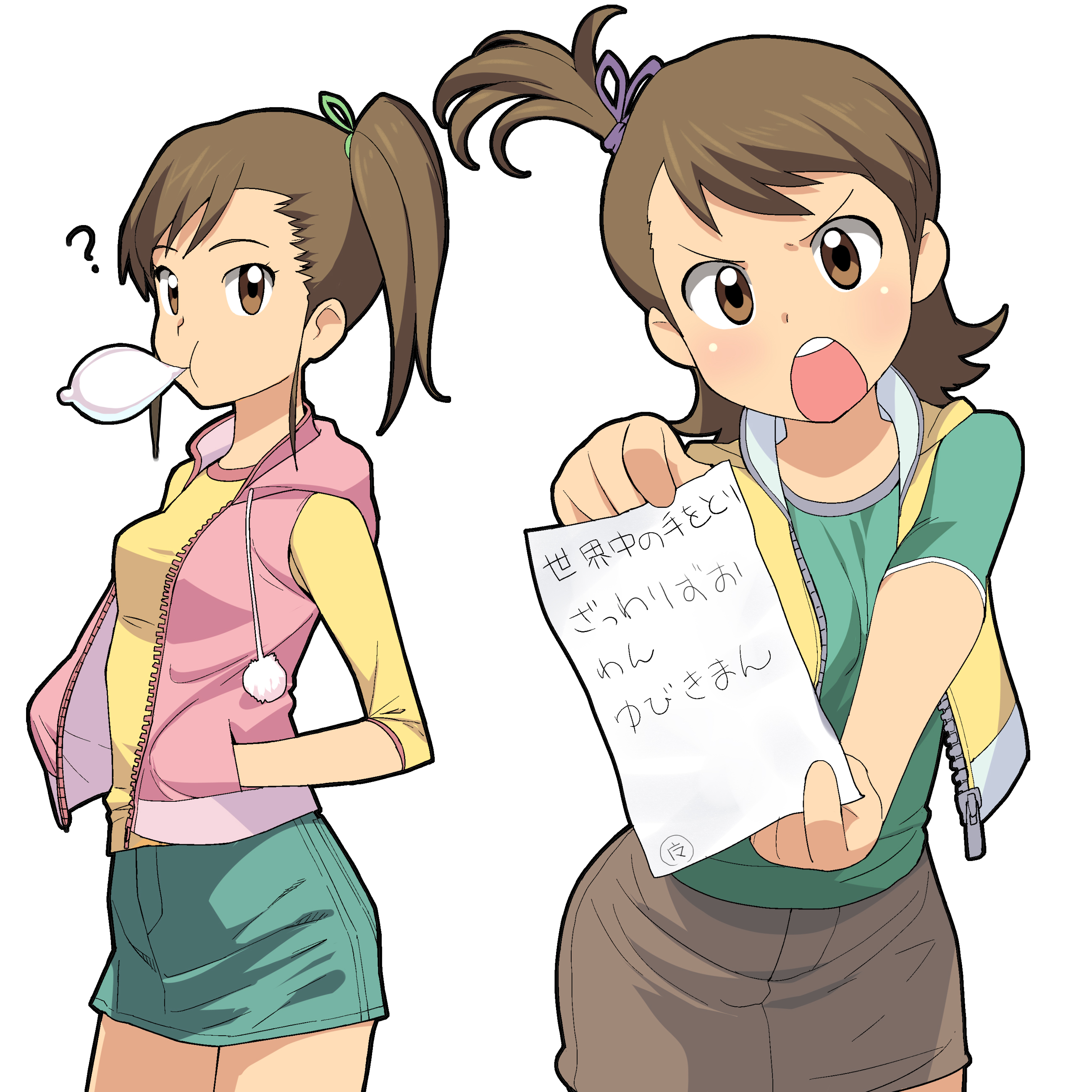 Futami Mami And Futami Ami Idolmaster And 2 More Drawn By A1 Initial